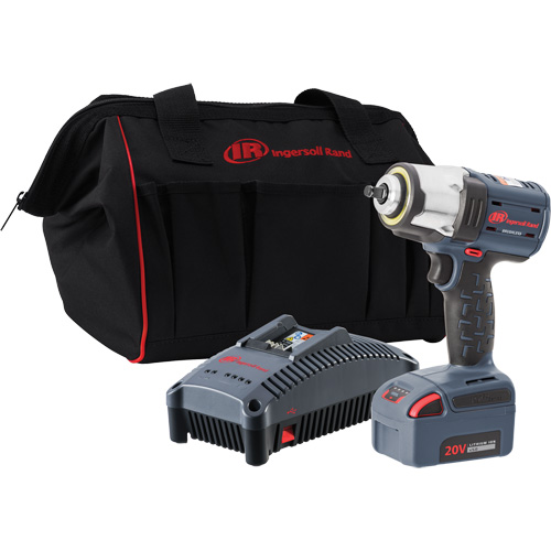 IQv20 Compact Cordless Impact Wrench Kit, 20 V, 3/8" Socket PB Rental Co. Ltd.