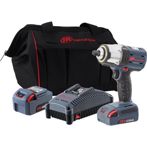 Ensemble de cl&eacute;s &agrave; chocs compactes sans fil IQv20, 20 V, Mandrin 1/2" PB Rental Co. Ltd.