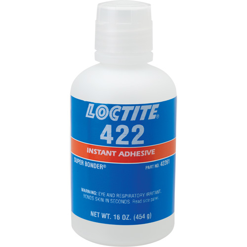 422 Super Bonder&reg; Instant Adhesive, Clear, Bottle, 16 oz. PB Rental Co. Ltd.