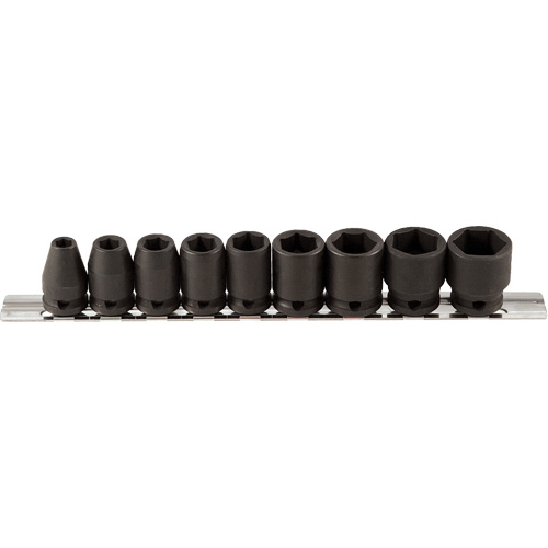 Socket Set, 9 Pcs, Impact, 3/8" Drive Size PB Rental Co. Ltd.