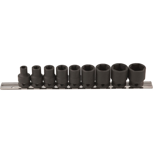 Thin Walled Socket Set, 9 Pcs, Impact, 3/8" Drive Size PB Rental Co. Ltd.