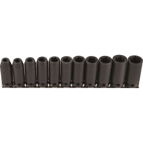 Long Socket Set, 11 Pcs, Impact, 3/8" Drive Size, Deep PB Rental Co. Ltd.