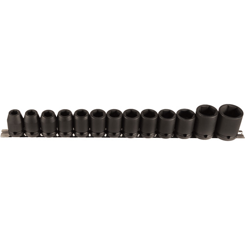 Jeu de douilles, 13 Mcx, Chocs, Prise de 1/2" PB Rental Co. Ltd.