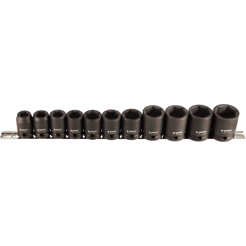 Socket Set, 11 Pcs, Impact, 1/2" Drive Size PB Rental Co. Ltd.