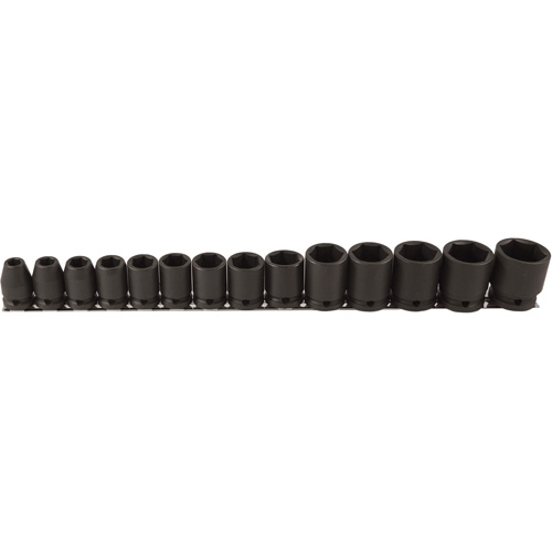 Jeu de douilles, 14 Mcx, Chocs, Prise de 1/2" PB Rental Co. Ltd.