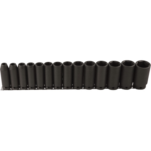 Long Socket Set, 14 Pcs, Impact, 1/2" Drive Size, Deep PB Rental Co. Ltd.