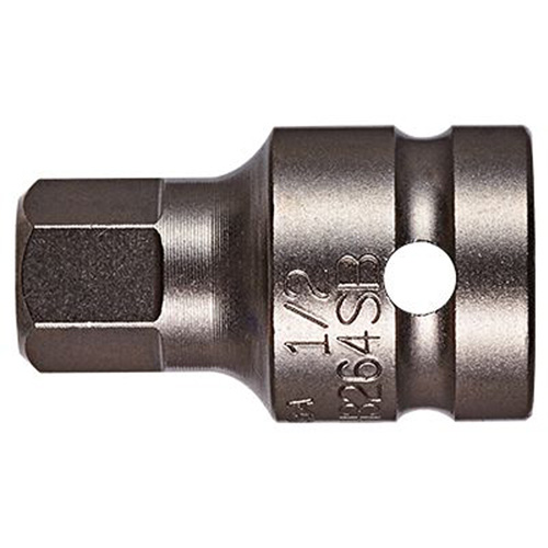 Socket Bit, Hex, 1/4" x 1-1/2" L, 1/2" Drive PB Rental Co. Ltd.