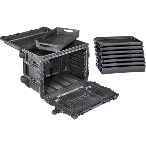 Gen 2 Mobile Tool Chest, 24" W, 6 Drawers, Black PB Rental Co. Ltd.