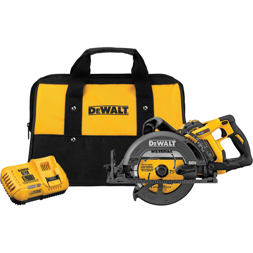 Trousse de scie de type &agrave; cr&eacute;maill&egrave;re FlexVolt, 7-1/4", 60 V PB Rental Co. Ltd.