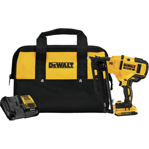 Max XR&reg; Angled Finish Nailer Kit, 20 V, Lithium-Ion PB Rental Co. Ltd.