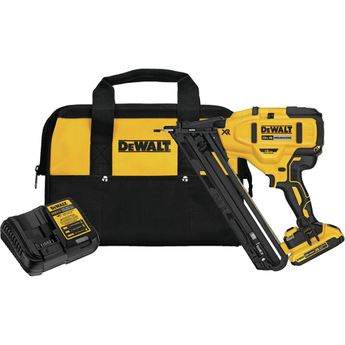 Max XR&reg; Angled Finish Nailer Kit, 20 V, Lithium-Ion PB Rental Co. Ltd.