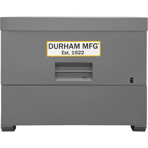 Boîte de rangement pour le chantier, style piano, 60-1/2" la x 34-3/4" p x 49-3/8" h, Gris PB Rental Co. Ltd.
