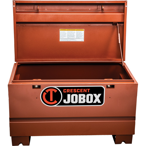 Coffre de chantier de s&eacute;rie Tradesman, 36" x 19-1/2" x 22", Acier, Orange PB Rental Co. Ltd.