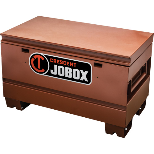 Coffre de chantier de s&eacute;rie Tradesman, 36" x 19-1/2" x 22", Acier, Orange PB Rental Co. Ltd.