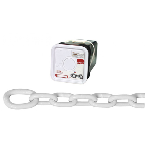 System 3 Anchor Lead Proof Coil Chain, Low Carbon Steel, 5/16" x 75' (22.9 m) L, Grade 30, 1900 lbs. (0.95 tons) Load Capacity PB Rental Co. Ltd.