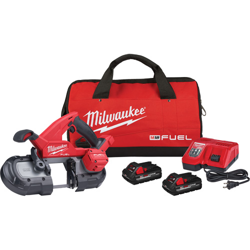 M18 Fuel Compact Band Saw Kit, 18 V, 3-1/4" Capacity PB Rental Co. Ltd.