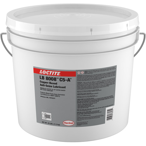LB 8008 C5-A Copper Anti-Seize Lubricant, 25 lbs., Pail, 1800°F (982°C) Max Temp. PB Rental Co. Ltd.