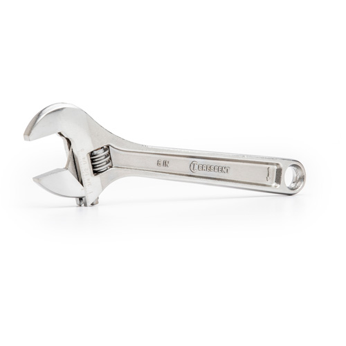 Adjustable Wrench - Bagged, 8" L, 1-1/8"/29 mm Max Width, Chrome PB Rental Co. Ltd.