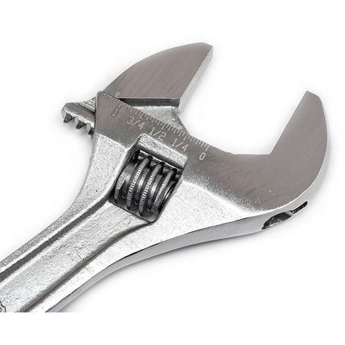 Adjustable Wrench - Bagged, 8" L, 1-1/8"/29 mm Max Width, Chrome PB Rental Co. Ltd.