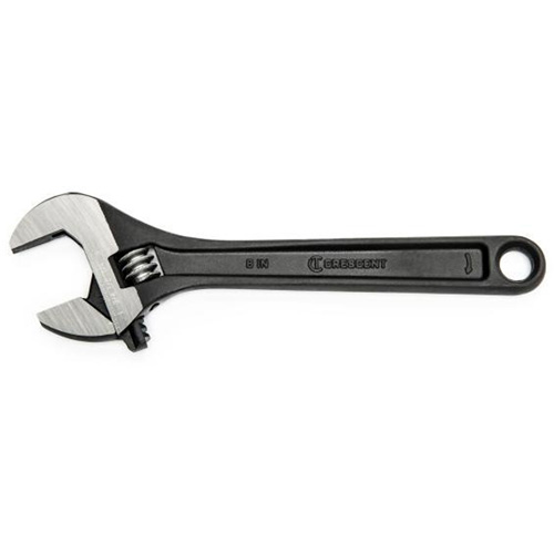 Adjustable Wrench, 8" L, 1-1/8" Max Width, Black Oxide PB Rental Co. Ltd.