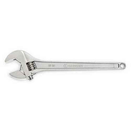 Cl&eacute; &agrave; molette, 15" lo, la max. 1-11/16", Chrome PB Rental Co. Ltd.