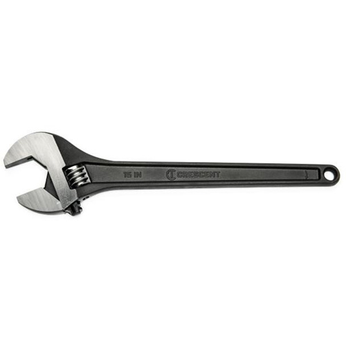Adjustable Wrench, 15" L, 1-2/3" Max Width, Black PB Rental Co. Ltd.