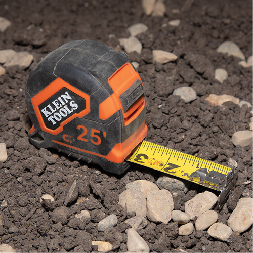 Magnetic Double-Hook Tape Measure, 25', Imperial Graduations PB Rental Co. Ltd.