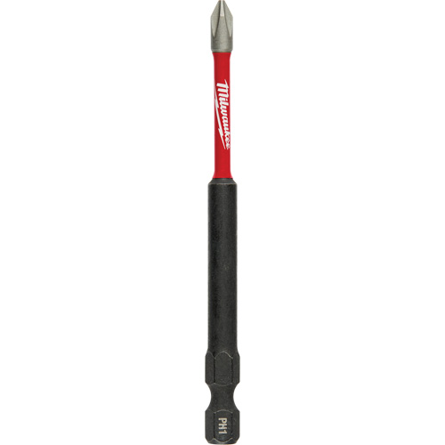Shockwave Impact-Duty Driver Bit, Phillips, #1 Tip, 1/4" Drive Size, 3-1/2" Length PB Rental Co. Ltd.