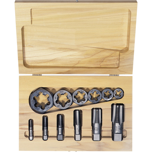 Hexagon Re-threading Tap & Die Set, 12 Pieces PB Rental Co. Ltd.