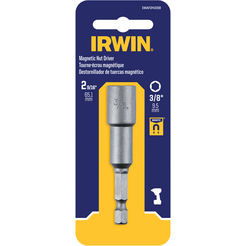 Nutsetter, 3/8" Tip, 1/4" Drive, 2-9/16" L, Magnetic PB Rental Co. Ltd.