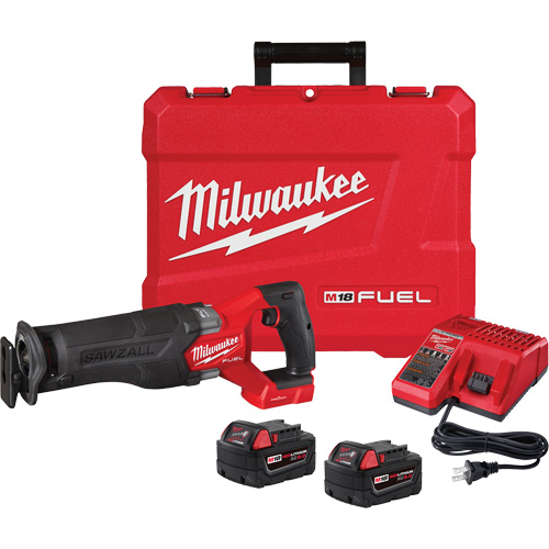 M18 Fuel Sawzall&reg; Reciprocating Saw Kit, 18 V, Lithium-Ion Battery, 3000 SPM PB Rental Co. Ltd.