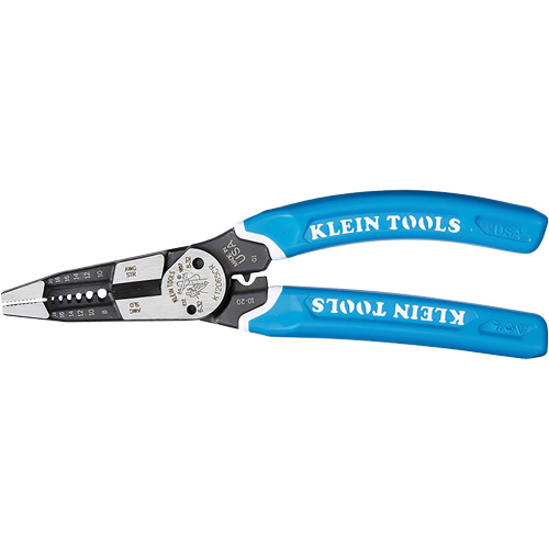 Outil polyvalent Klein-Kurve pour d&eacute;nuder, couper et sertir les fils, 8-1/4" lo, 8 - 20 AWG PB Rental Co. Ltd.