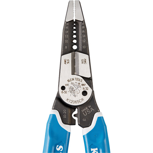 Outil polyvalent Klein-Kurve pour d&eacute;nuder, couper et sertir les fils, 8-1/4" lo, 8 - 20 AWG PB Rental Co. Ltd.