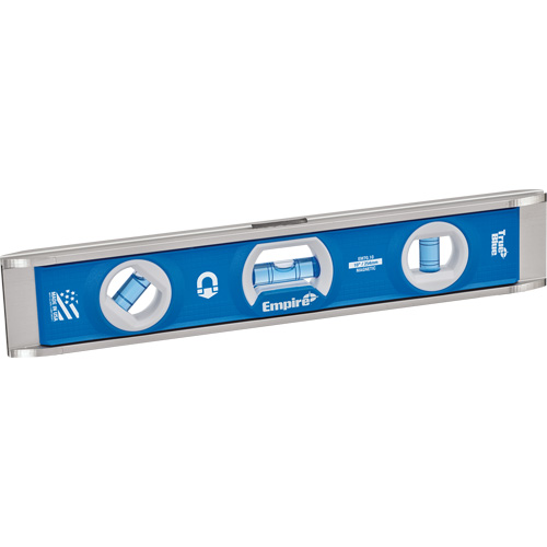 Torpedo Level, 10" L, Aluminum, 1 Vials, Magnetic PB Rental Co. Ltd.