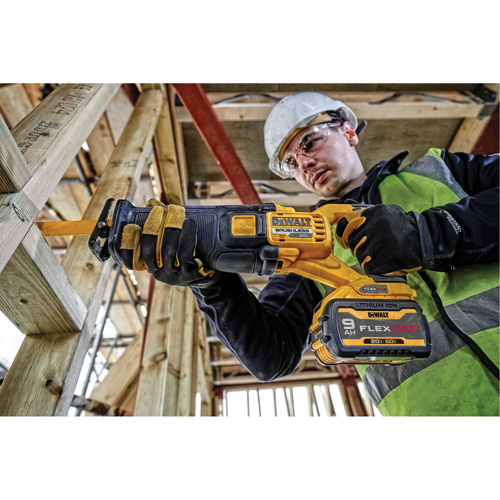 Scie alternative sans balai Max FlexVolt (outil seulement), 60 V, Lithium-ion Bloc-pile, 0-3000 coups/min PB Rental Co. Ltd.
