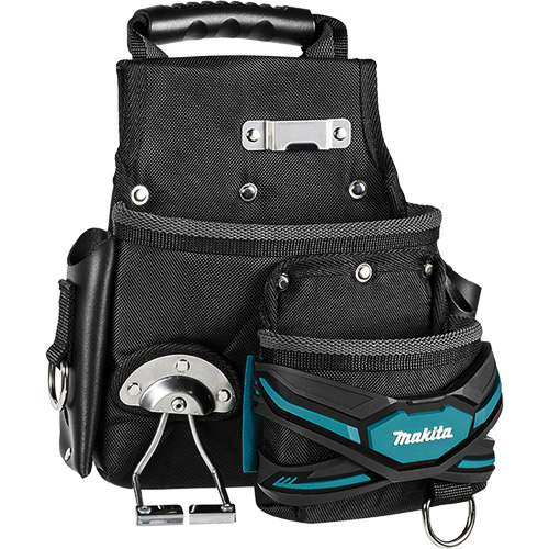 TH3 Roofer & General-Purpose Pouch, Multiple Tool Holder, Leather/Polyester/Polypropylene, 2 Pockets PB Rental Co. Ltd.