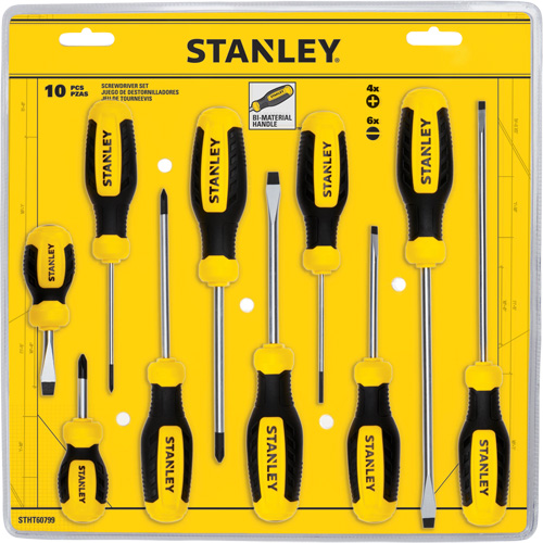 Screwdriver Set, 10 Pcs. PB Rental Co. Ltd.
