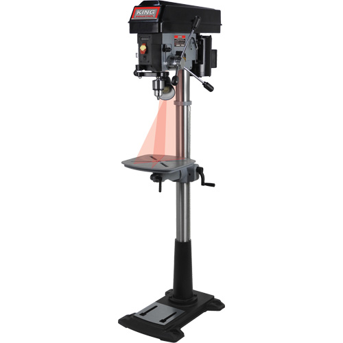 Perceuse &agrave; colonne &agrave; vitesse variable, 15", Mandrin 5/8", 3300 tr/min PB Rental Co. Ltd.