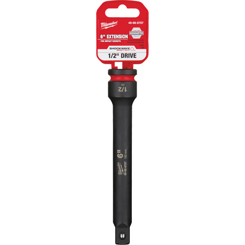 Rallonge pour douille Shockwave Impact Duty, Chocs, Prise 1/2", 6" lo PB Rental Co. Ltd.
