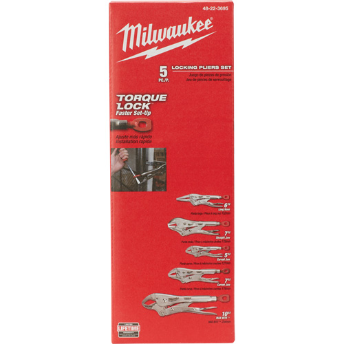 Jeu de pinces de verrouillage Torque Lock, 5 Morceaux PB Rental Co. Ltd.