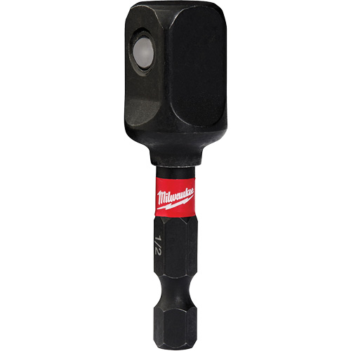 Shockwave Impact Socket Adapters, 1/4" Drive Size, 1/2" Male Size, Ball, 2" L PB Rental Co. Ltd.