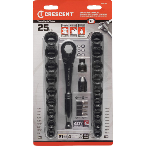 Mechanic's Tool Set, 25 Pcs, 3/8" Drive Size PB Rental Co. Ltd.