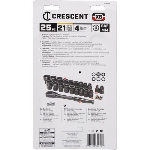 Mechanic's Tool Set, 25 Pcs, 3/8" Drive Size PB Rental Co. Ltd.
