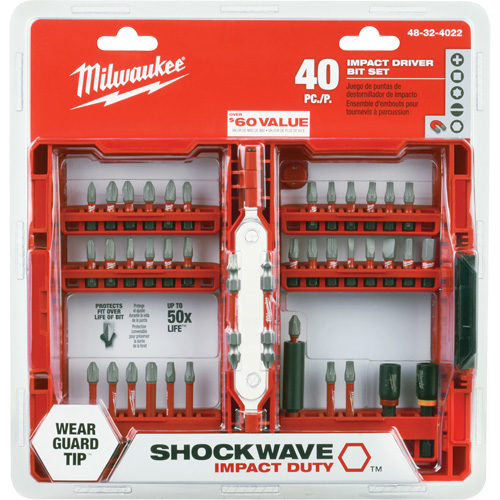 40-Piece Shockwave Impact Duty Driver Bit Set PB Rental Co. Ltd.