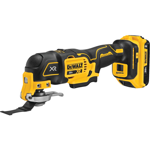 XR&reg; Brushless Cordless 3-Speed Oscillating Multi-Tool Kit, 20 V, Lithium-Ion PB Rental Co. Ltd.