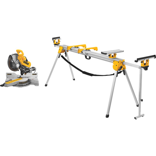Double Bevel Sliding Compound Mitre Saw with Stand PB Rental Co. Ltd.