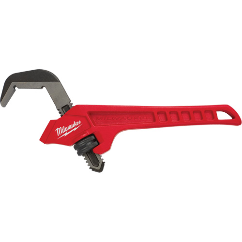Steel Offset Hex Pipe Wrench, 2-5/8" Jaw Capacity, 10-1/2" Long, Powder Coated Finish, Ergonomic Handle PB Rental Co. Ltd.