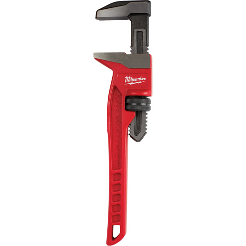 Smooth Jaw Pipe Wrench, 2-5/8" Jaw Capacity, 12" Long, Powder Coated Finish, Ergonomic Handle PB Rental Co. Ltd.
