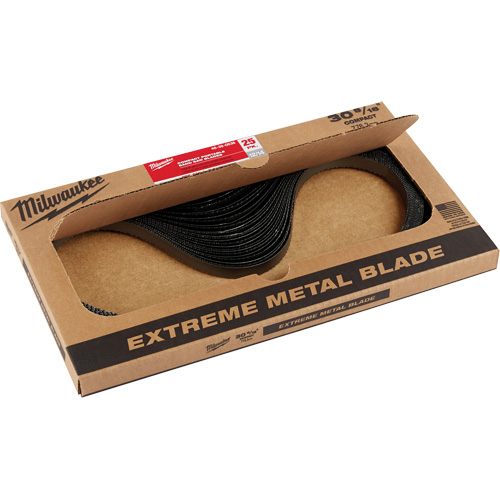 Extreme Metal Band Saw Blades, High Speed Steel, 30-9/16" L x 1/2" W x 0.02" Thick, 12/14 TPI PB Rental Co. Ltd.