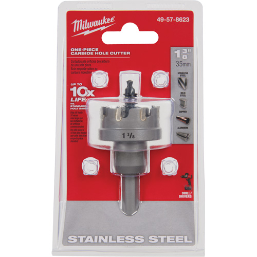 One-Piece Carbide Hole Cutters, 1-3/8", 3/16" Depth of Cut PB Rental Co. Ltd.